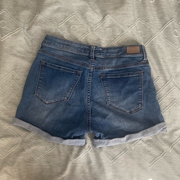 Denim Blue Jean Shorts - Picture 2 of 4